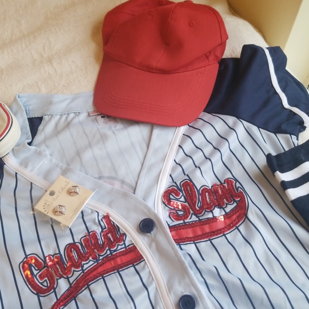 · Dreamgirl Large Grand Slam Baseball Costume · - Picture 5 of 8